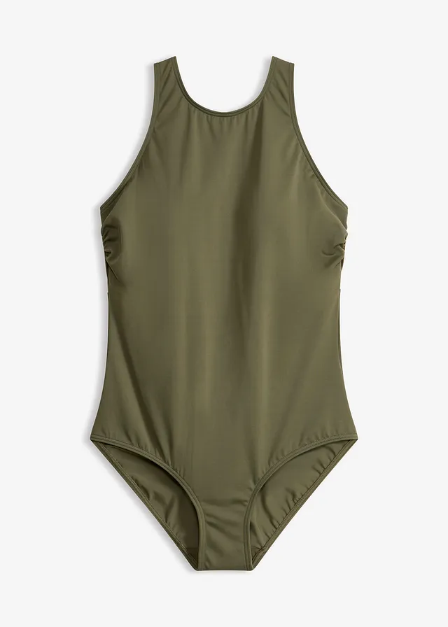 Costum de baie cu decolteu adânc la spate