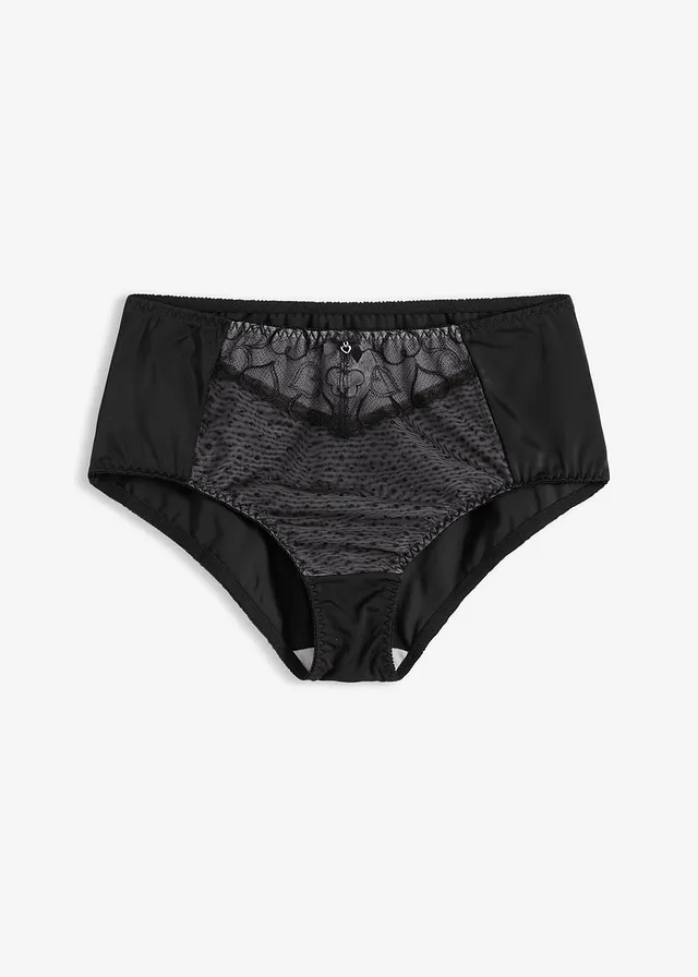 Chilot modelator • negru/bej • magazin bonprix