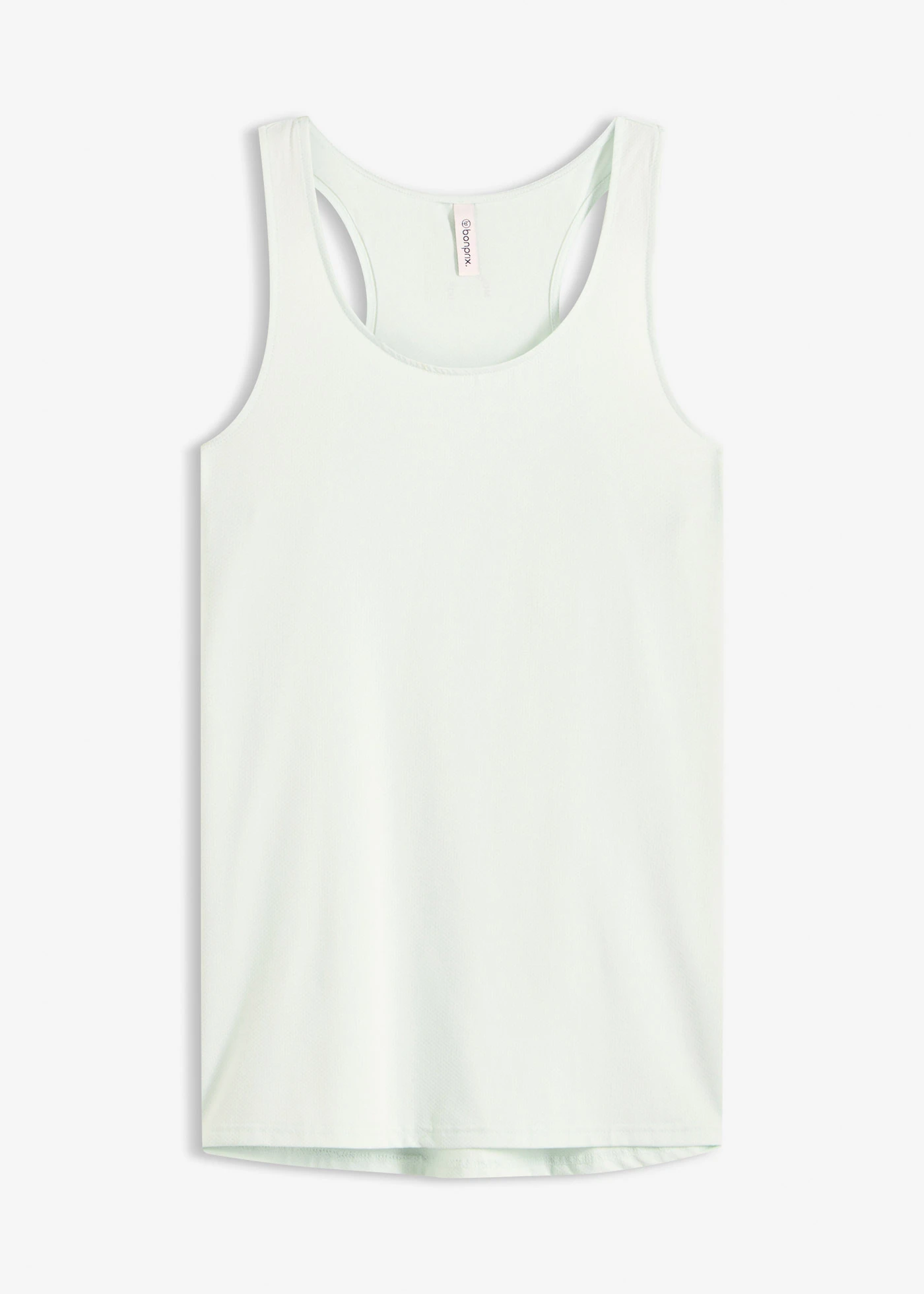 Top funcțional cu aspect texturat • verde-mentă deschis • magazin bonprix