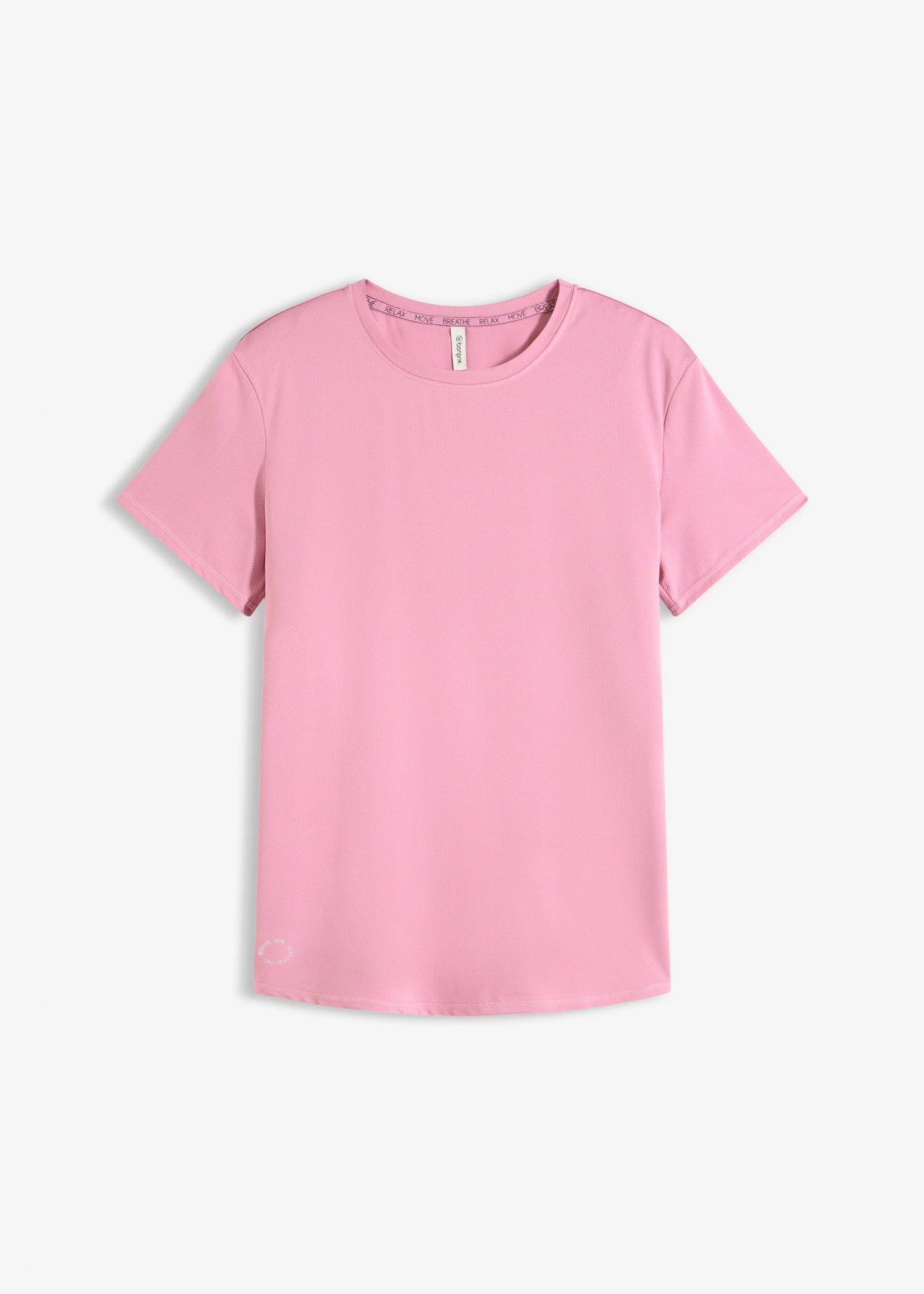 T-shirt de sport large et texturé • mauve • Boutique bonprix