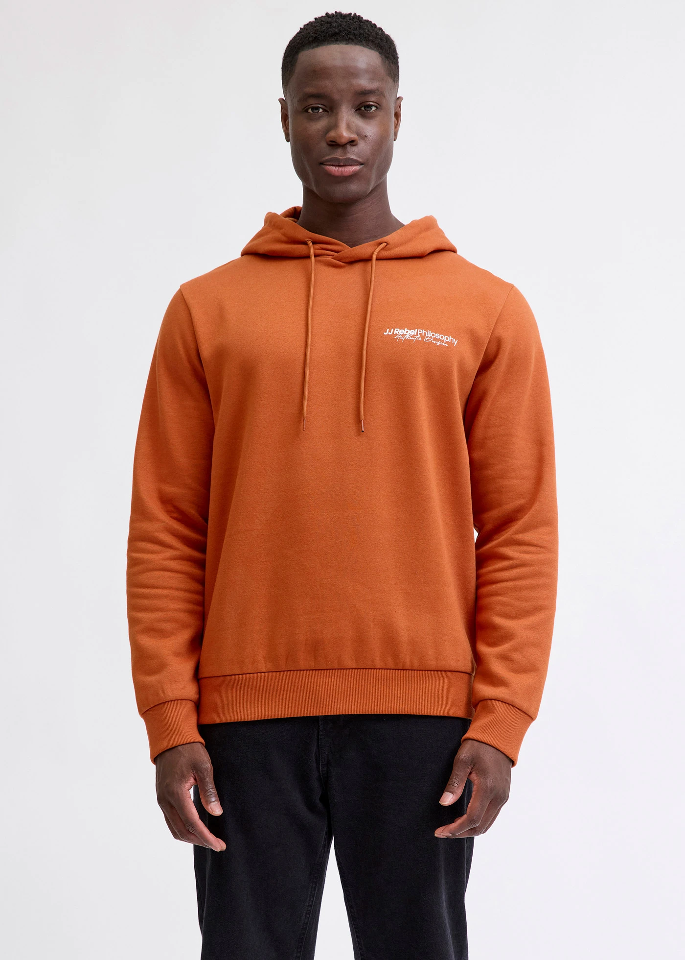 JJ REBEL Hoodie • oranje met print • bonprix online shop