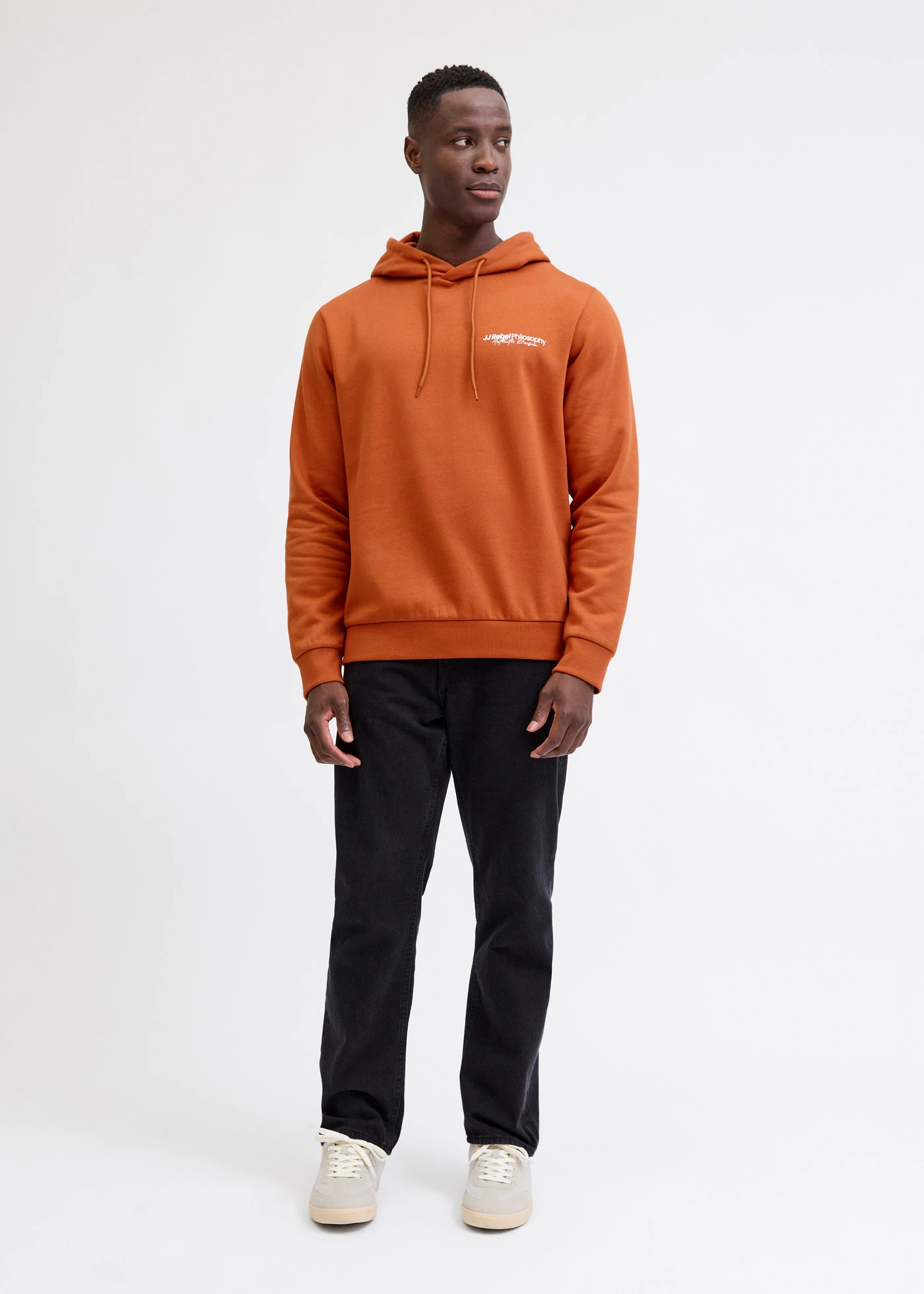 JJ REBEL Hoodie • oranje met print • bonprix online shop