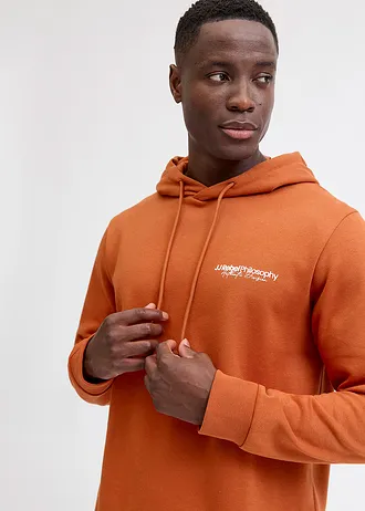 JJ REBEL Hoodie • oranje met print • bonprix online shop