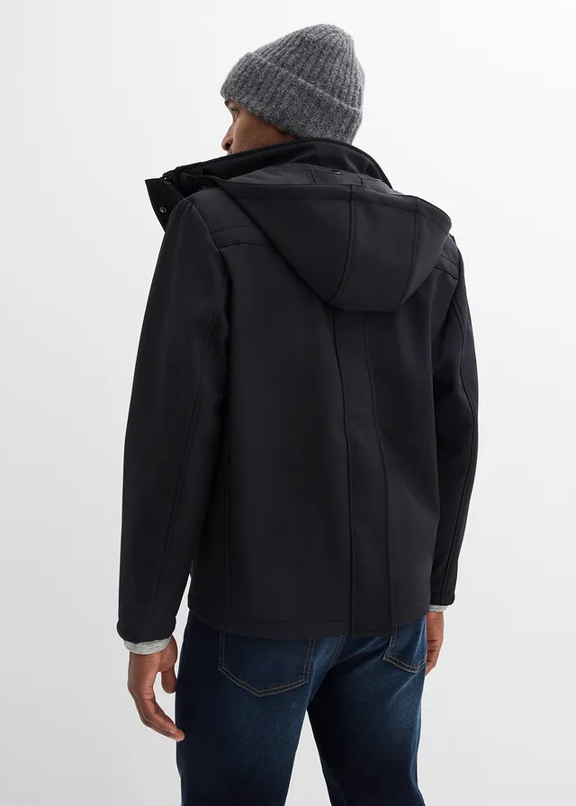 Veste de portage 3en1 devant et derrière pour homme, Couleur: noir