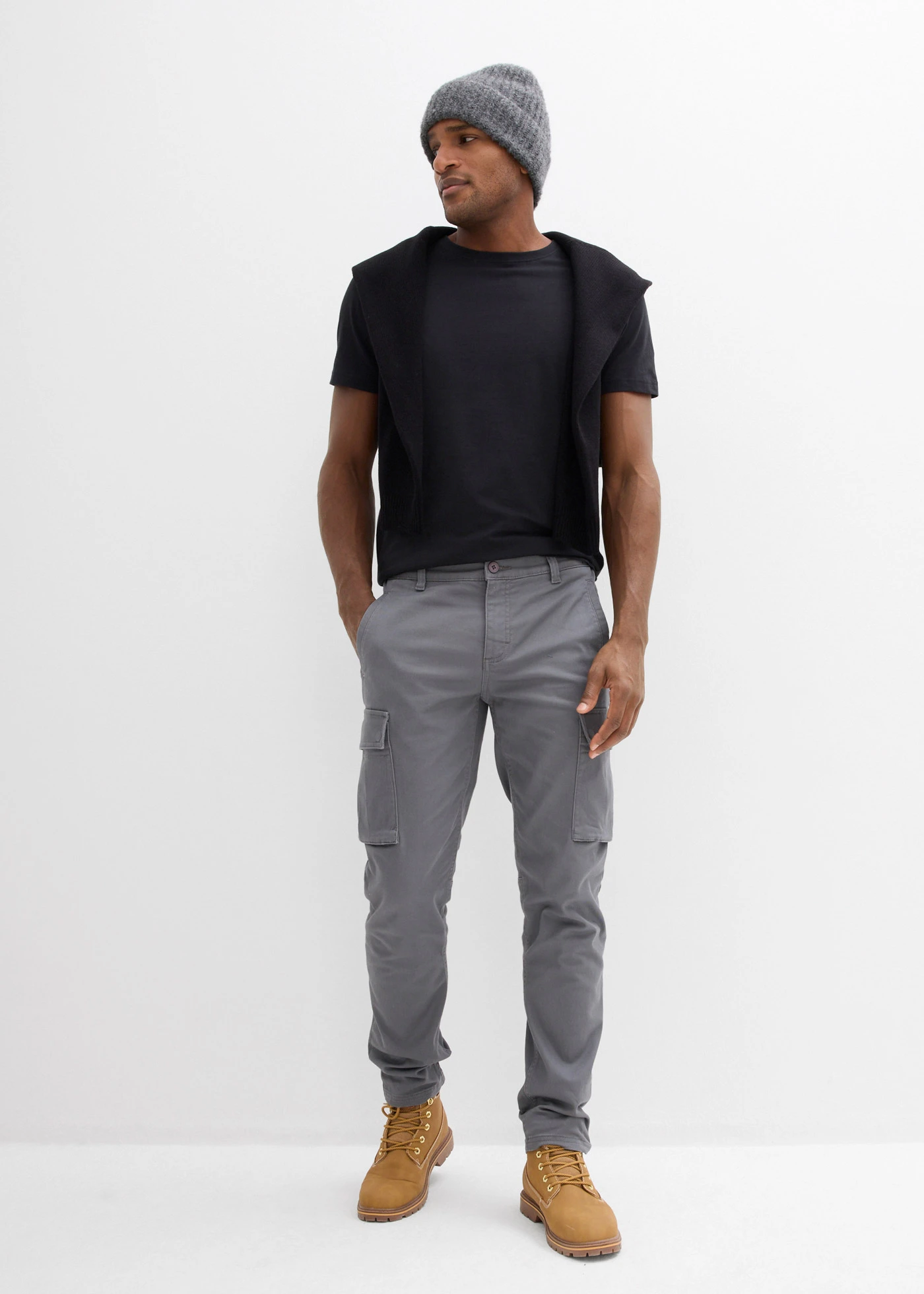 T-shirt (set van 3) • 3x zwart • bonprix online shop