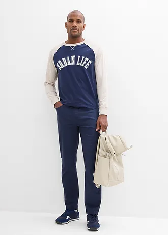 Strečové kalhoty Classic Fit, Straight • tmavě modrá • bonprix obchod