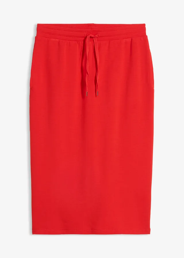 Sweatrok • aardbeirood • bonprix online shop