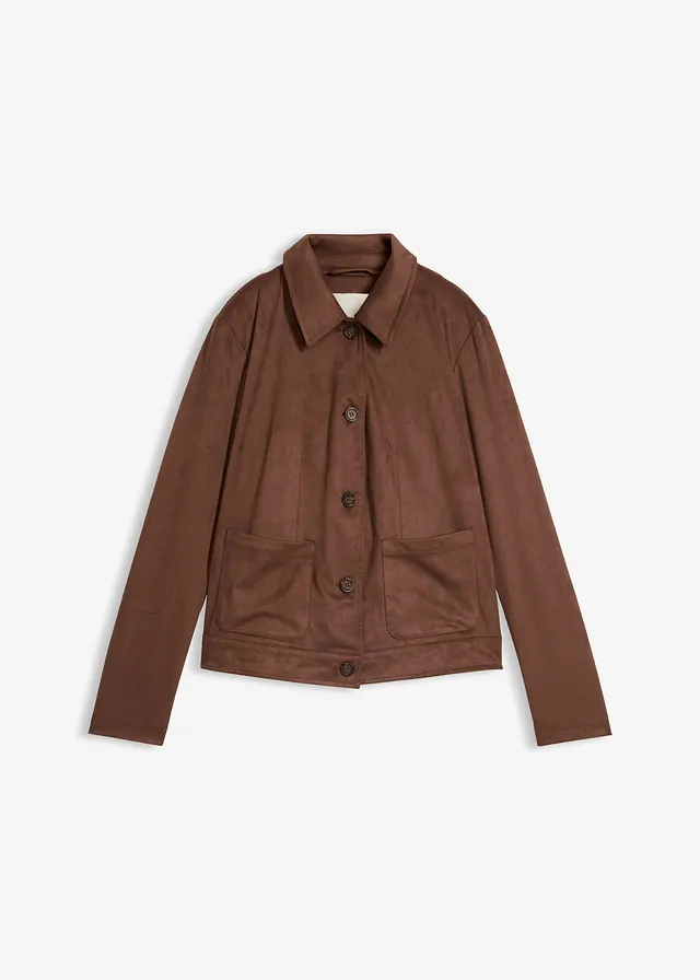 Veste en suédine