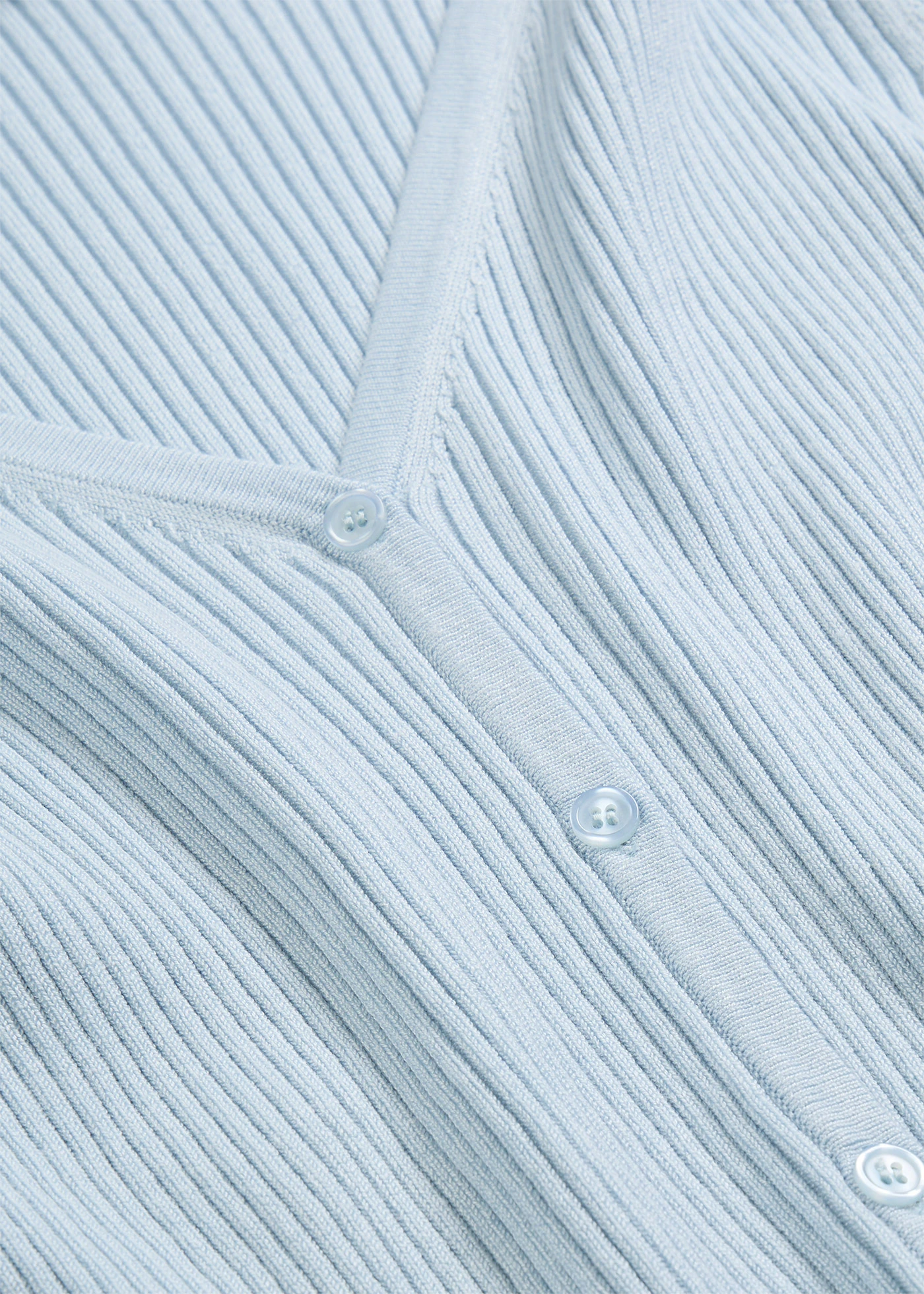 Kardigan z cienkiej dzianiny z wiskozą • niebieski pudrowy • sklep bonprix