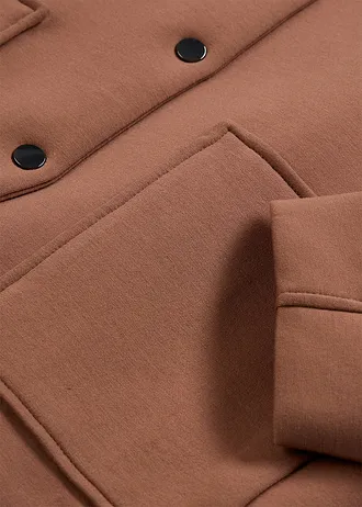 Dzseki kényelmes Scuba anyagból • gesztenyebarna • bonprix áruház