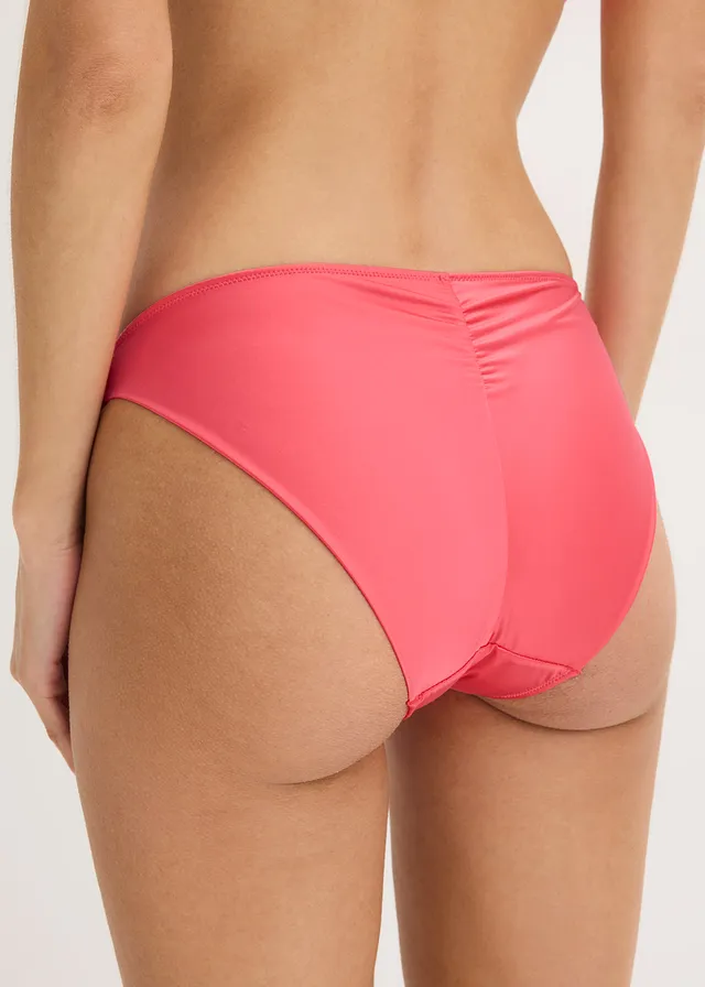 Mini slip met naadloze achterkant, Kleur: koraalpink