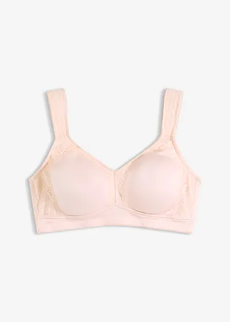 Soutien-gorge grand maintien sans armatures, bretelles rembourrées