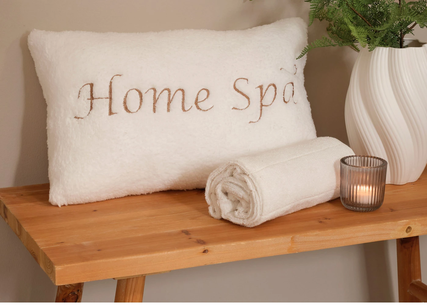 Pernă cu scris • alb • magazin bonprix