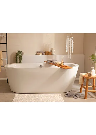 Windgong met schelpen, Kleur: wit