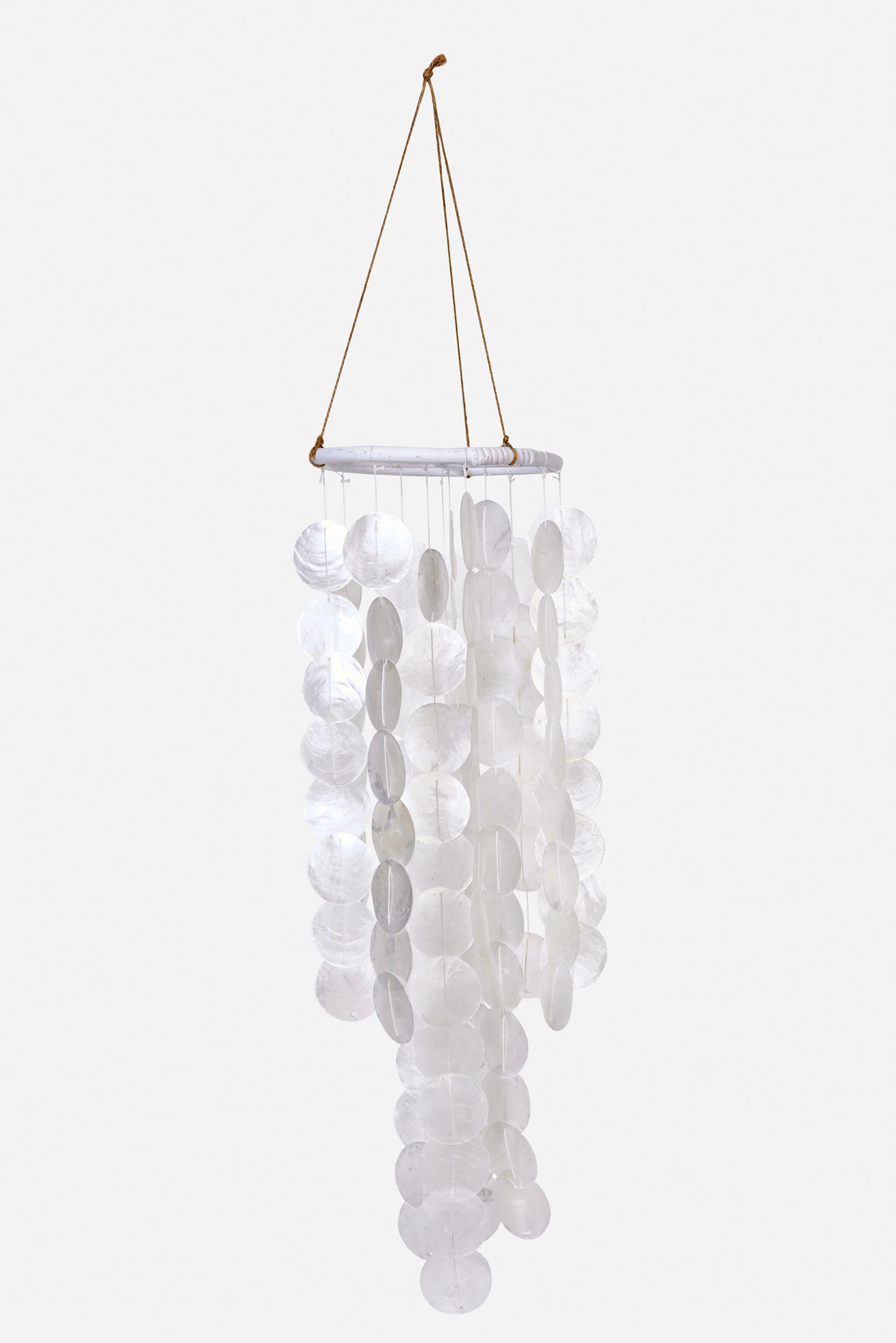 Windgong met schelpen • wit • bonprix online shop