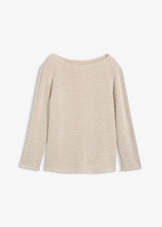 Shirt van een zachte viscose-mix