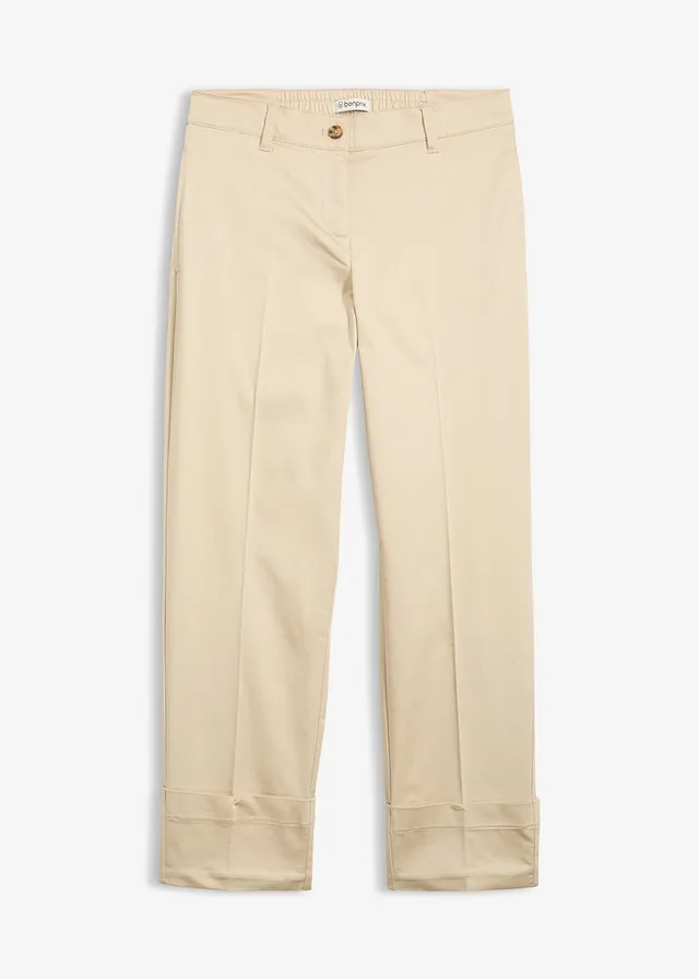 Pantalon chino en coton majoritaire