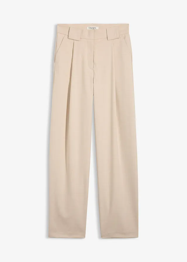 Pantalon barrel taille haute