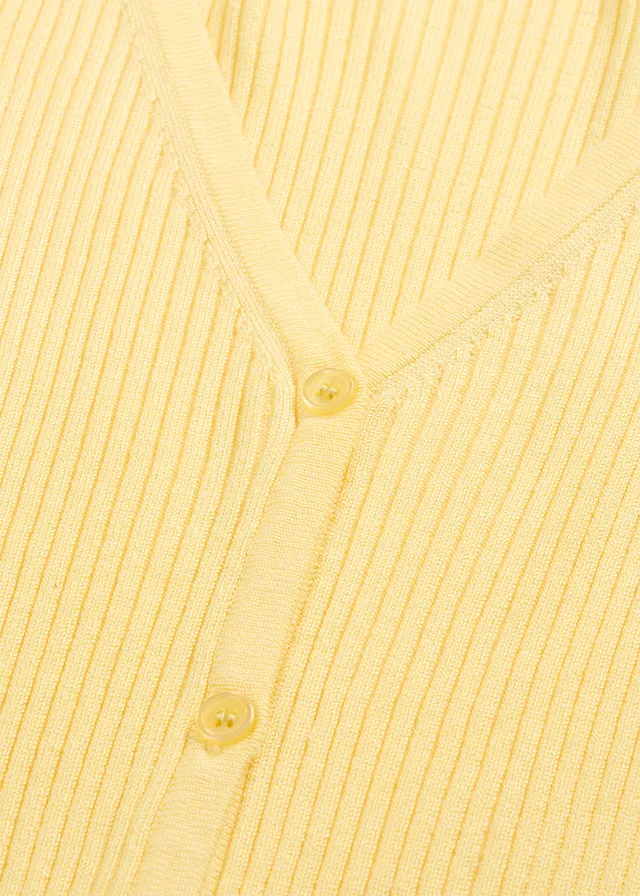 Gilet en maille fine • jaune clair • product-page.page-title-suffix