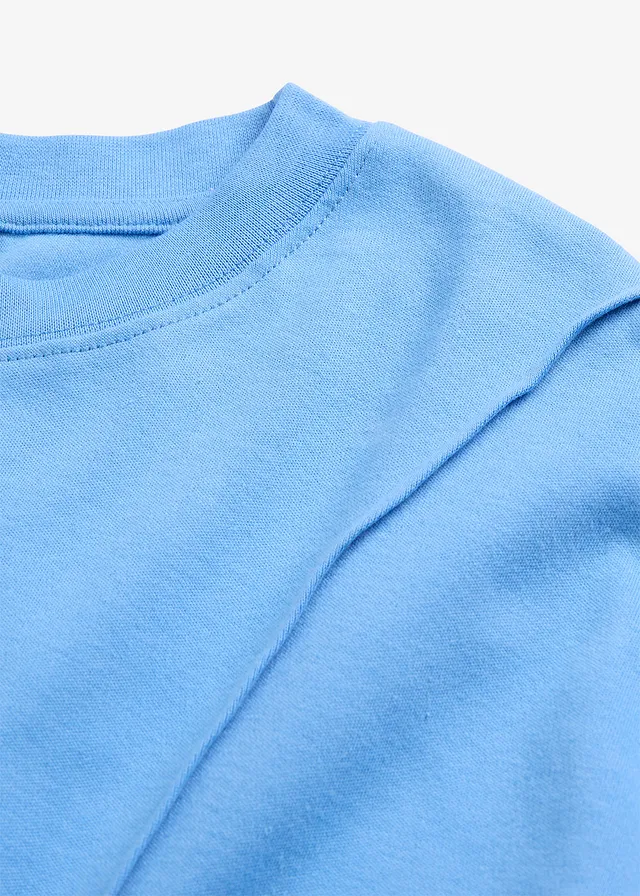 T-shirt oversize 100% coton • bleu moyen • product-page.page-title-suffix