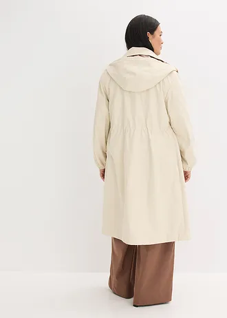 Lange tussenjas, Kleur: lichtsand