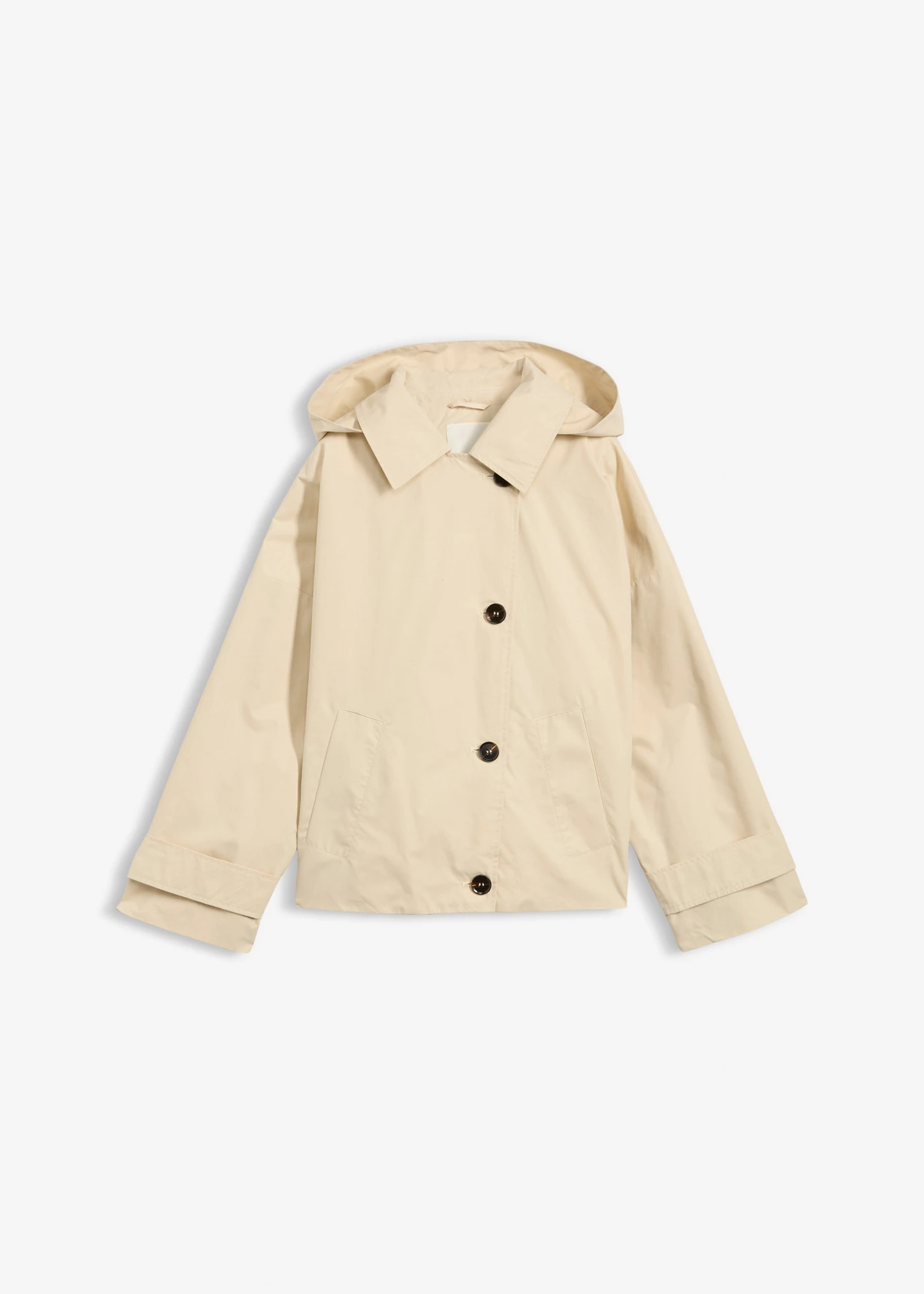 Bő átmeneti kabát • világos homok • bonprix áruház