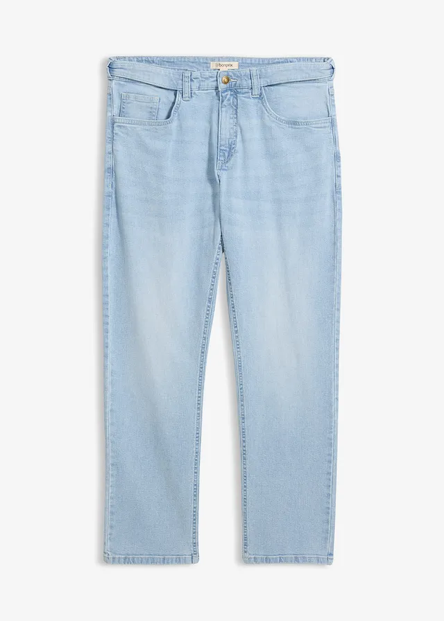 Relaxed fit jeans, Kleur: lichtblauw denim