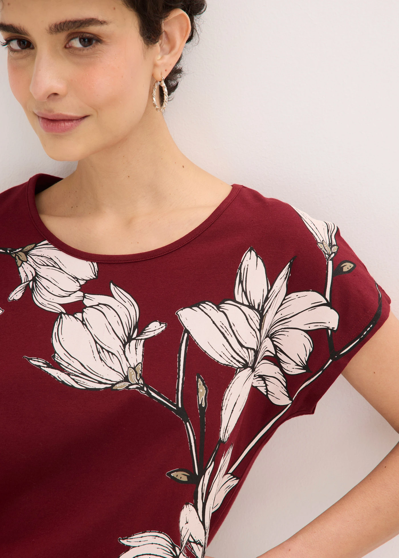 Shirt • robijnrood/lichtroze/taupe • bonprix online shop