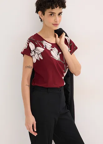 Shirt • robijnrood/lichtroze/taupe • bonprix online shop