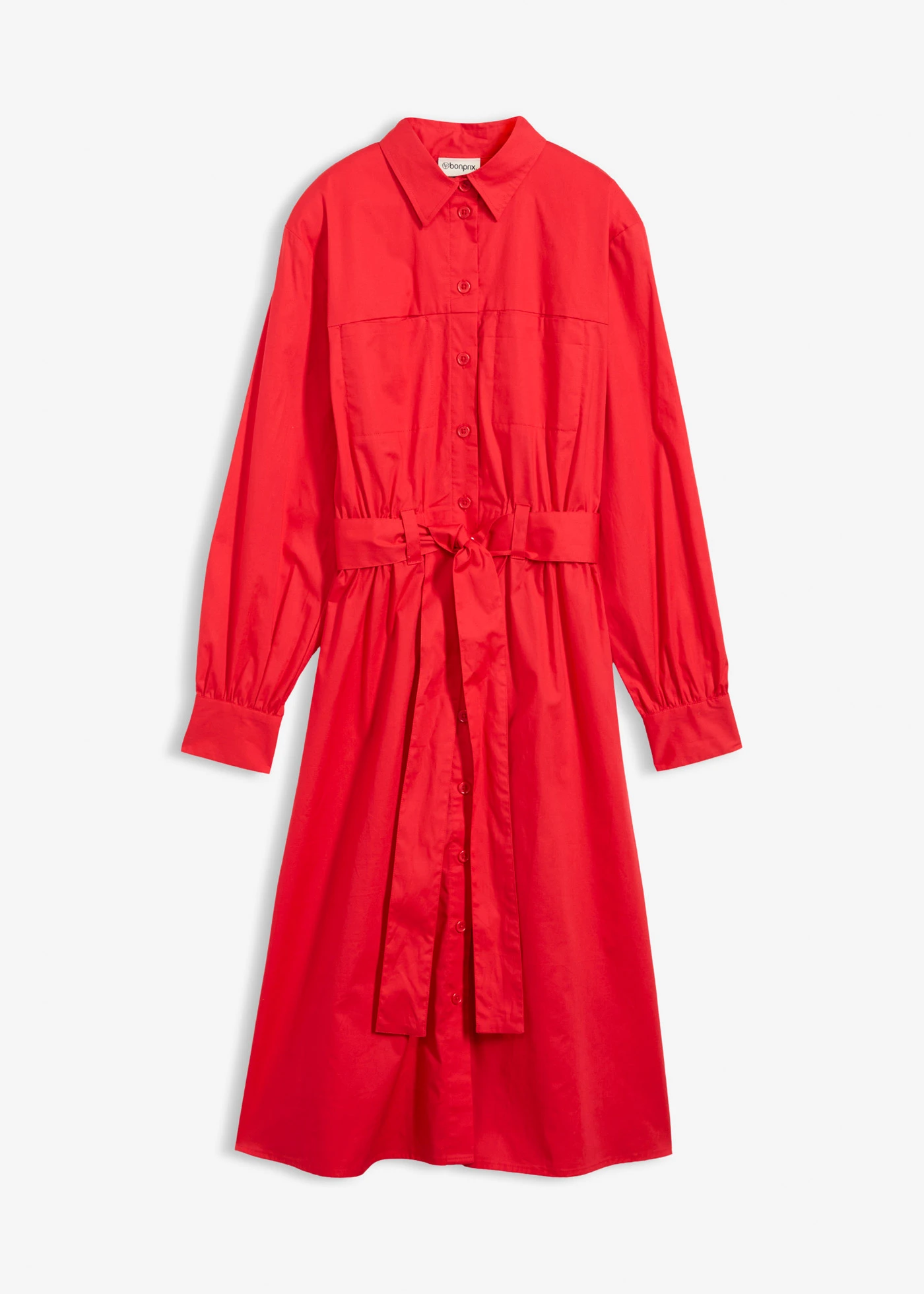 Overhemdjurk • aardbeirood • bonprix online shop
