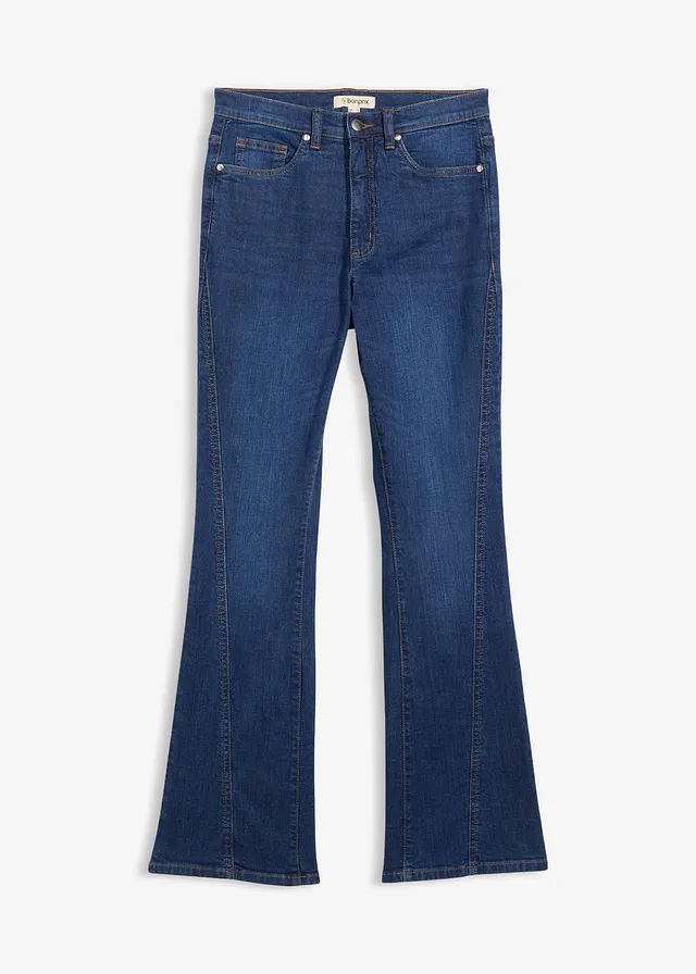 Jean bootcut taille haute