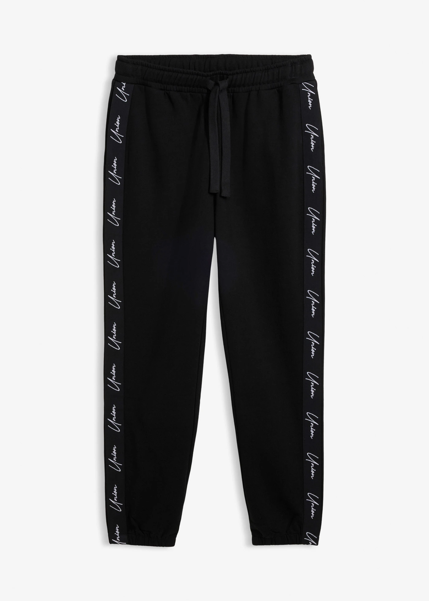 Pantalon de jogging 100% coton, loose • noir • Boutique bonprix