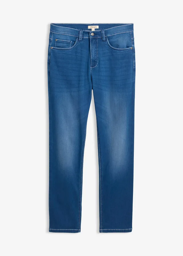 Classic fit jeans joggingbroek, straight