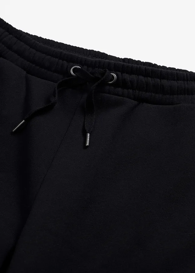 High waist joggingbroek van biologisch katoen • zwart • product-page.page-title-suffix