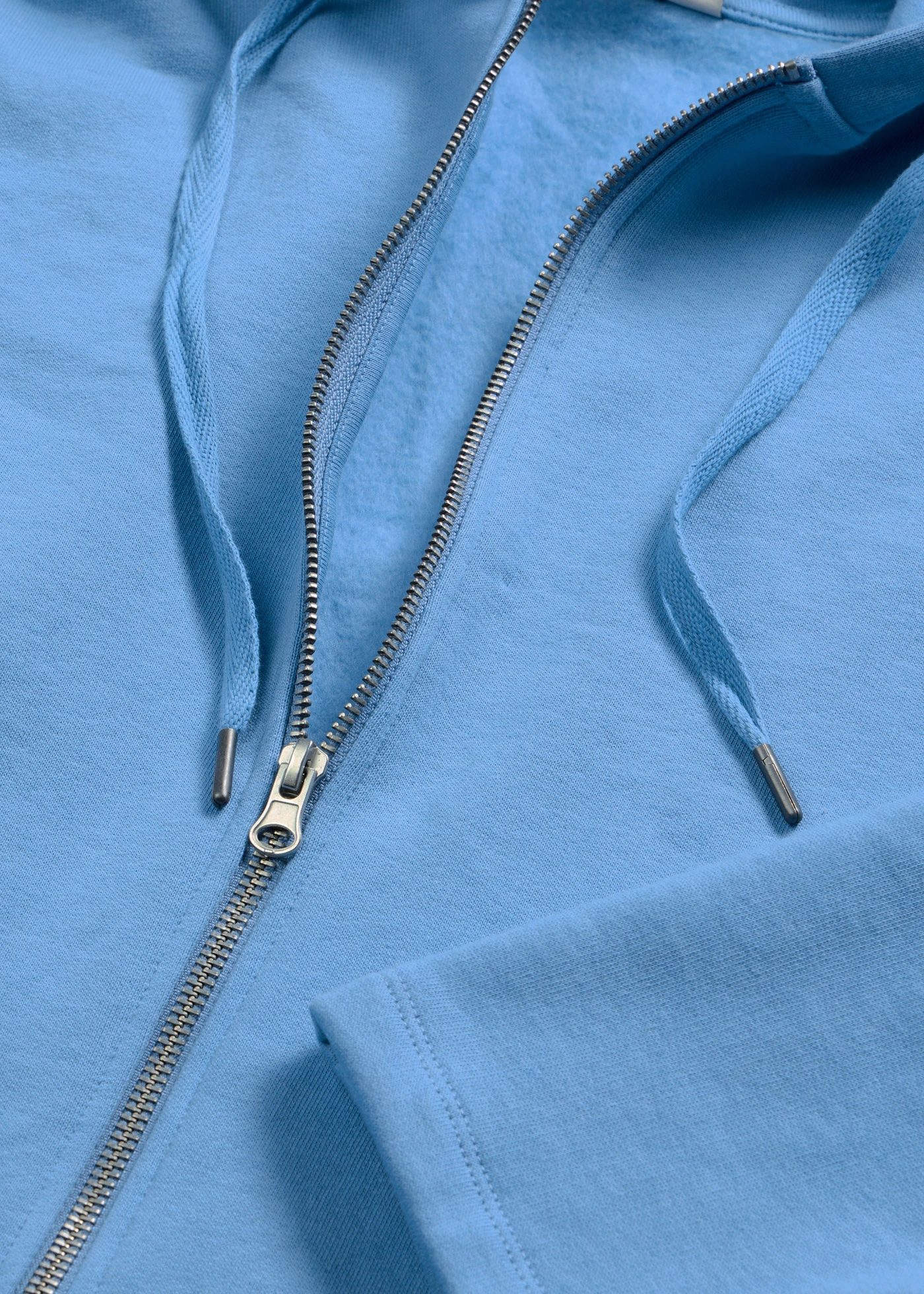 Sweatvest van biologisch katoen • middenblauw • bonprix online shop