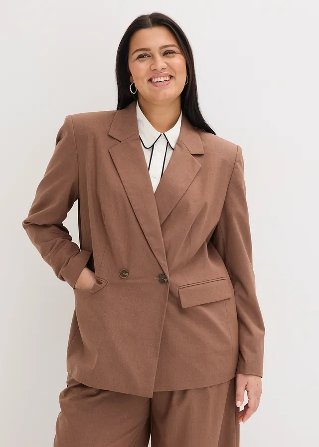 Blazer, Couleur: marron