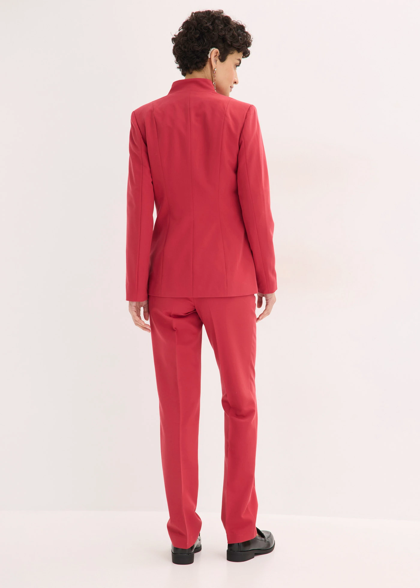 Tailleur pantalon (ens. 2 pces) • rouge cerise • Boutique bonprix