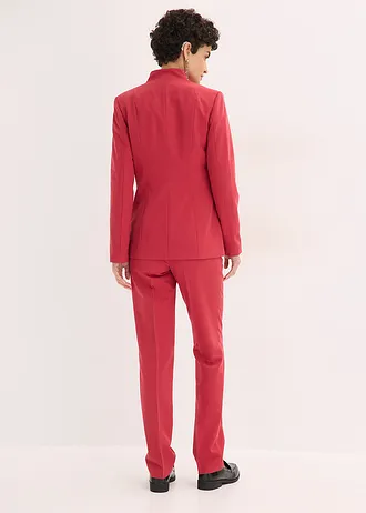 Tailleur pantalon (ens. 2 pces) • rouge cerise • Boutique bonprix