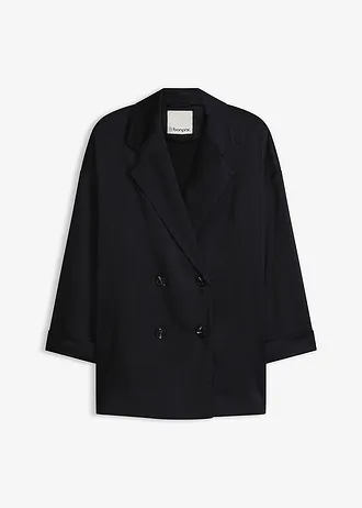 Blazer oversize et croisé