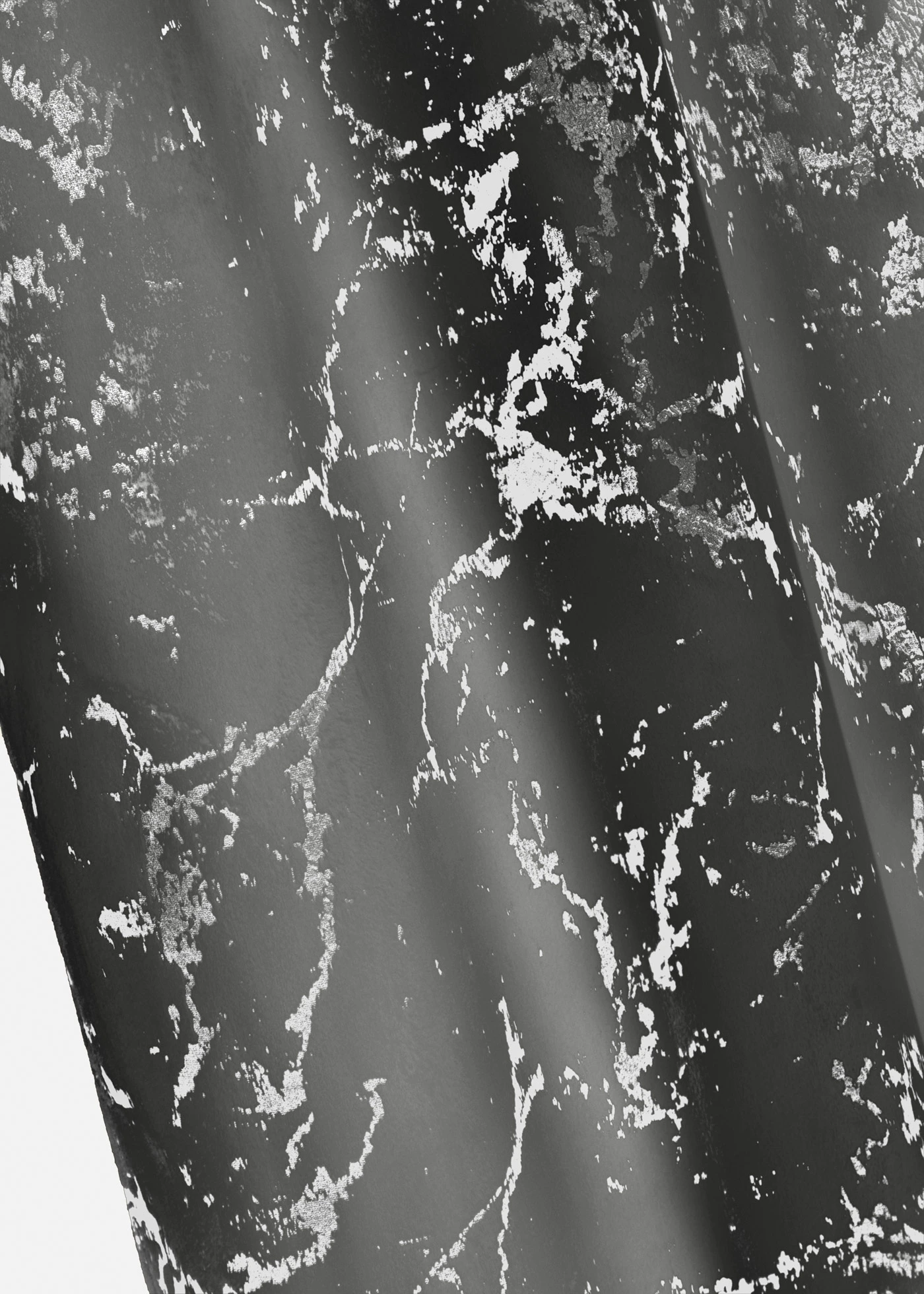 Verduisterend gordijn met een glanzend dessin, ook verkrijgbaar in extra lange uitvoering (1 stuk) • donkergrijs-zilverkleur • bonprix online shop