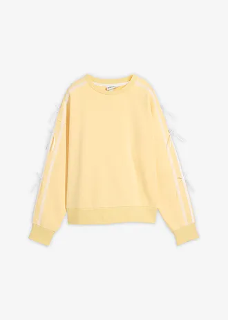 Mikina oversize z mäkkého bavlneného mixu