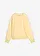 Sweat oversize et doux, Couleur: jaune clair-blanc cassé