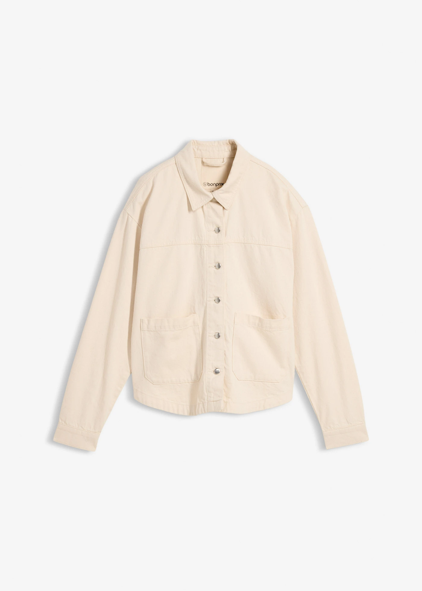 Koszulowa kurtka dżinsowa • niefarbowany • sklep bonprix