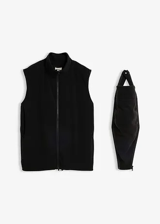 3-in-1 bodywarmer voor heren met baby-inzet voor en achter