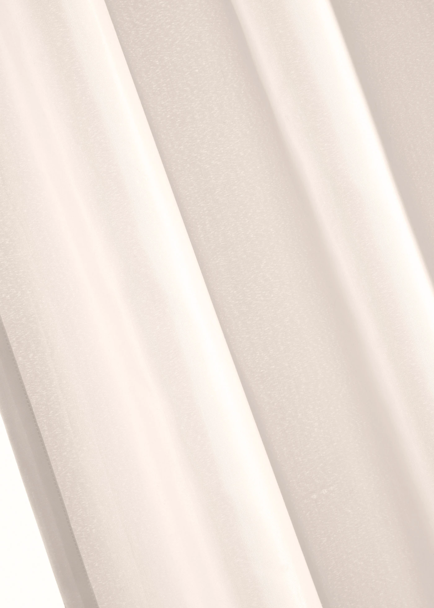 Lot de 2 voilages en polyester recyclé • crème • Boutique bonprix