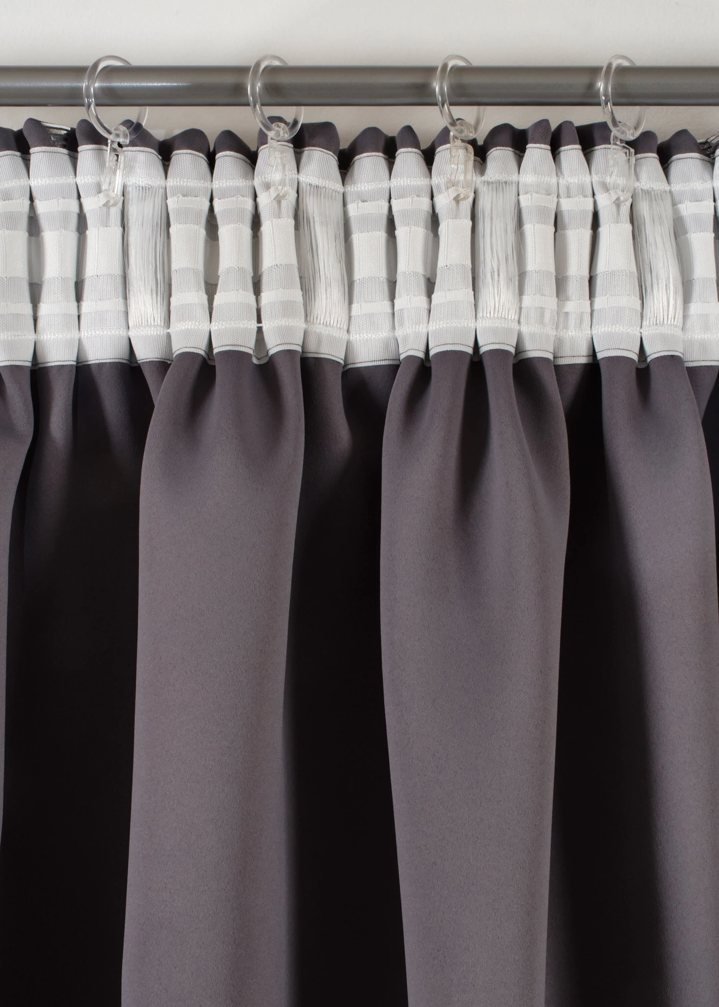 Rideau panneau obscurcissant, aussi en extra long (1 pce) • gris/argenté • Boutique bonprix