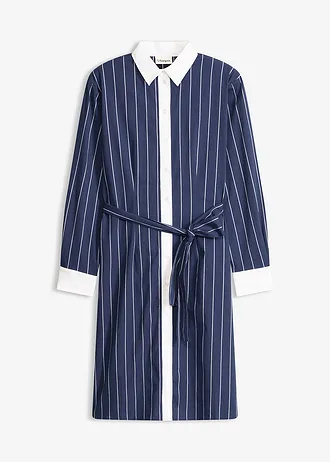 Blousejurk • donkerblauw/wit gestreept • bonprix online shop