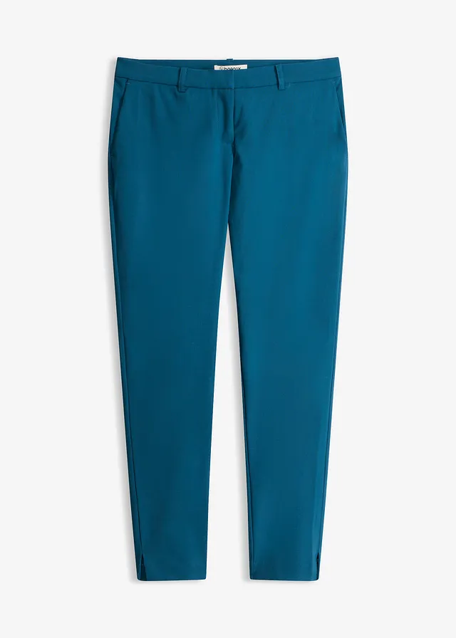 Pantaloni de business stretch • albastru-petrol • magazin bonprix