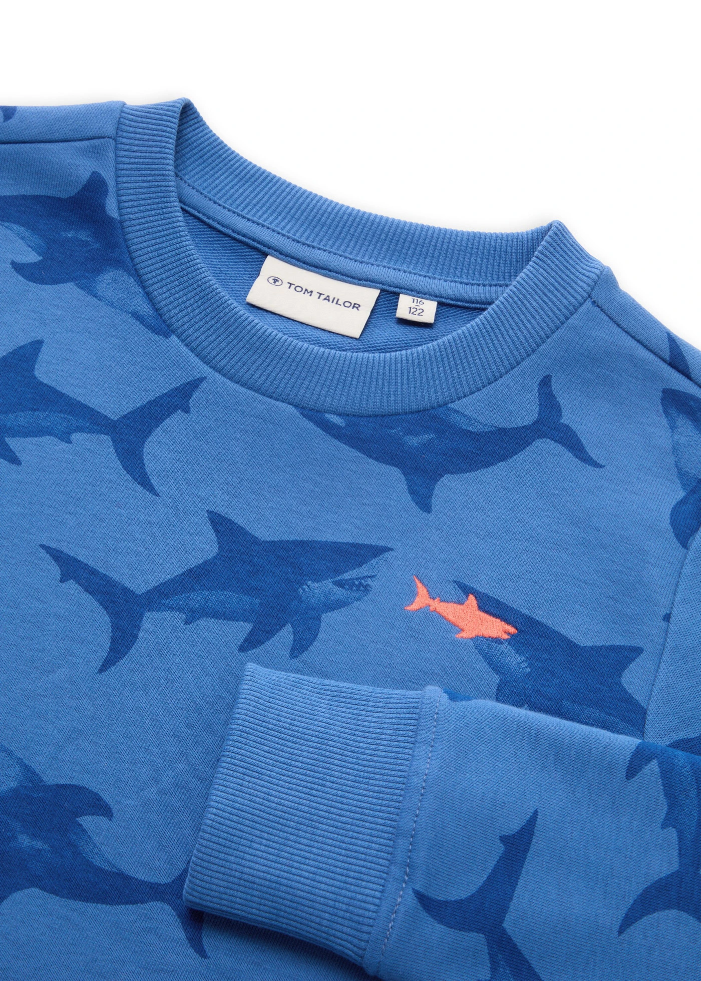 Sweater van Tom Tailor • blauw met print • bonprix online shop