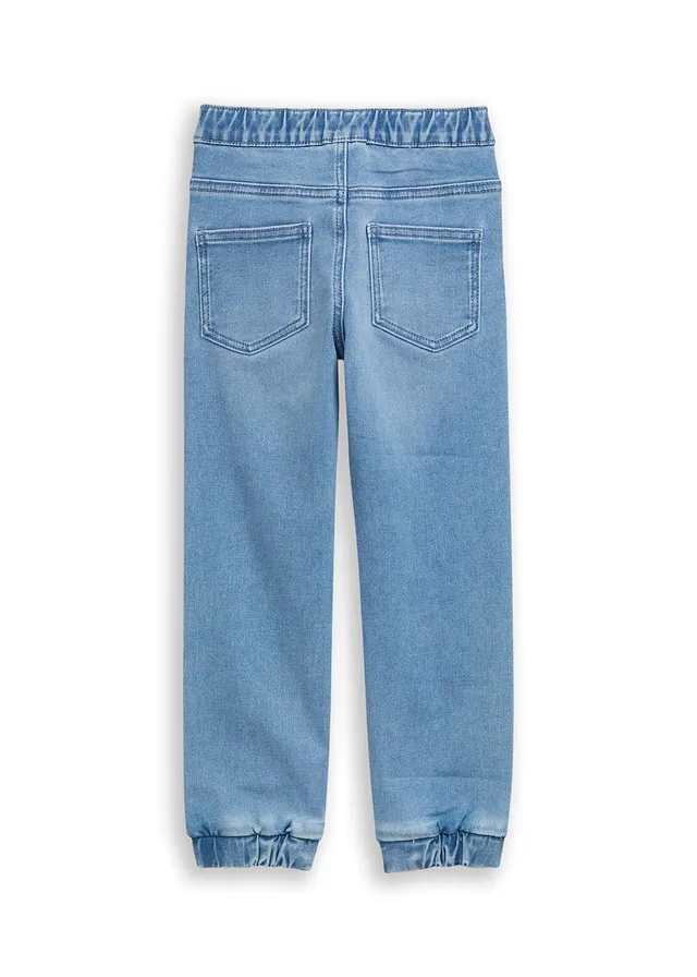 Blugi Tom Tailor cu elastic și șiret în talie, Regular Fit